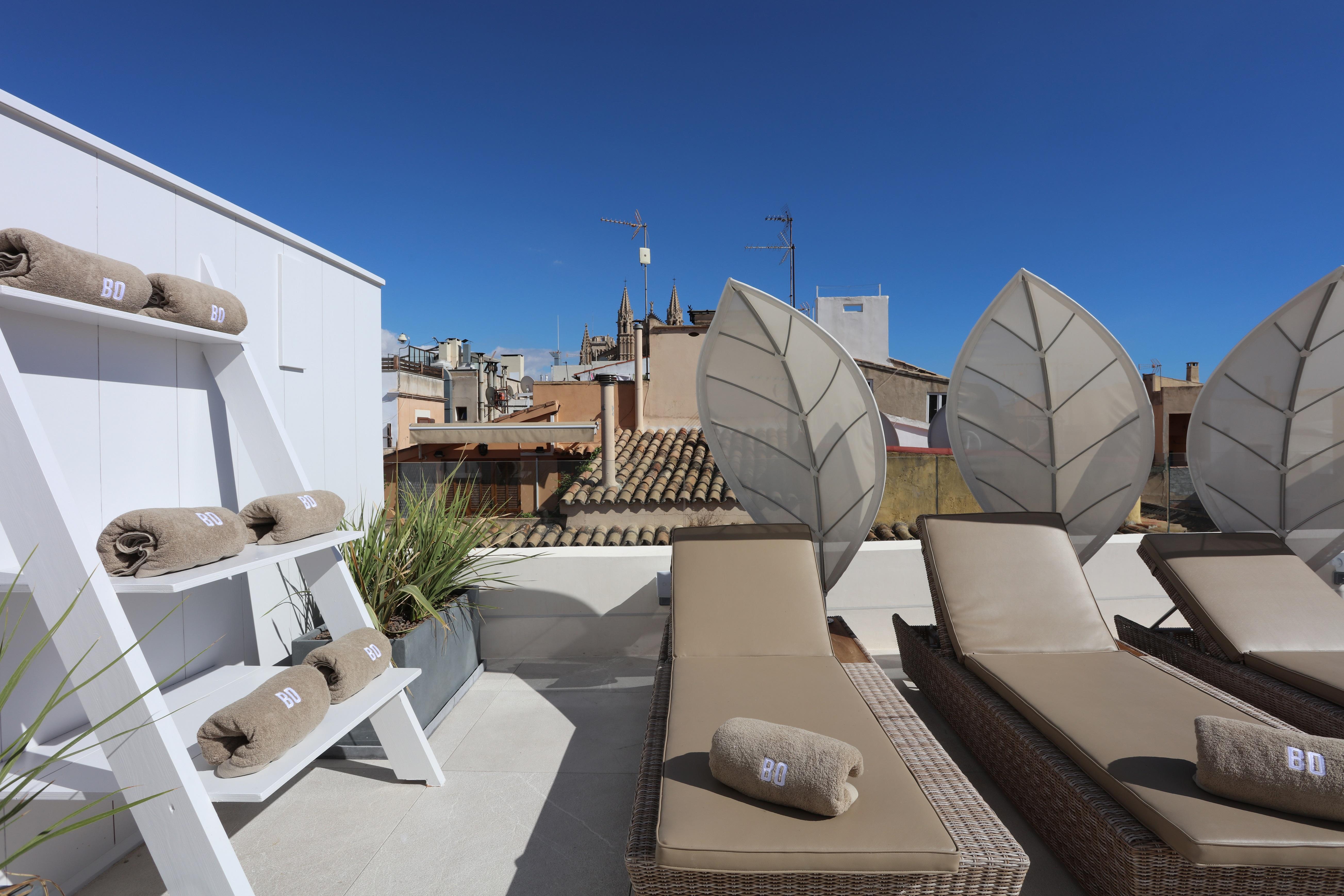 Bo Hotel Palma Екстериор снимка Rooftop of the hotel
