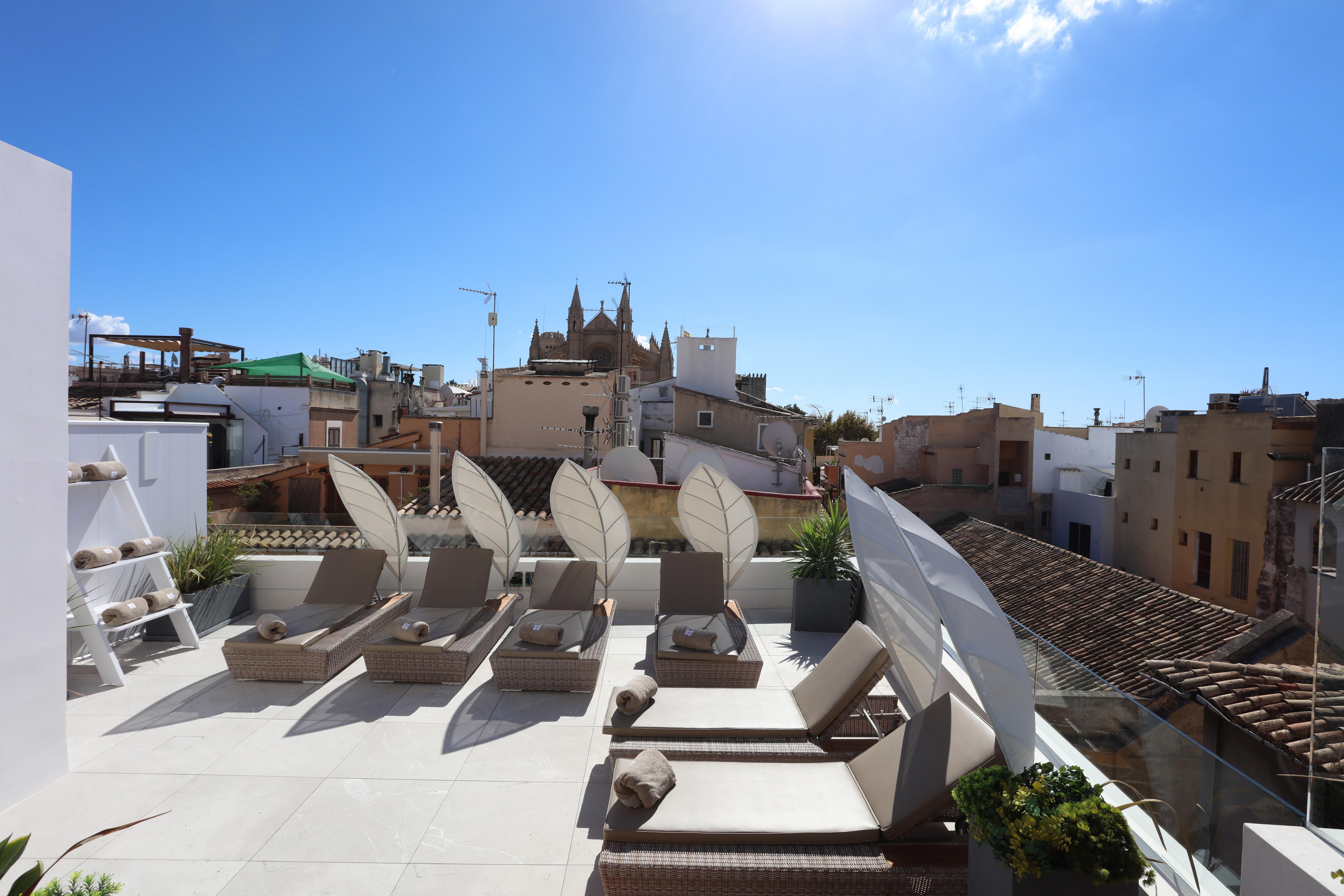 Bo Hotel Palma Екстериор снимка The hotel's rooftop